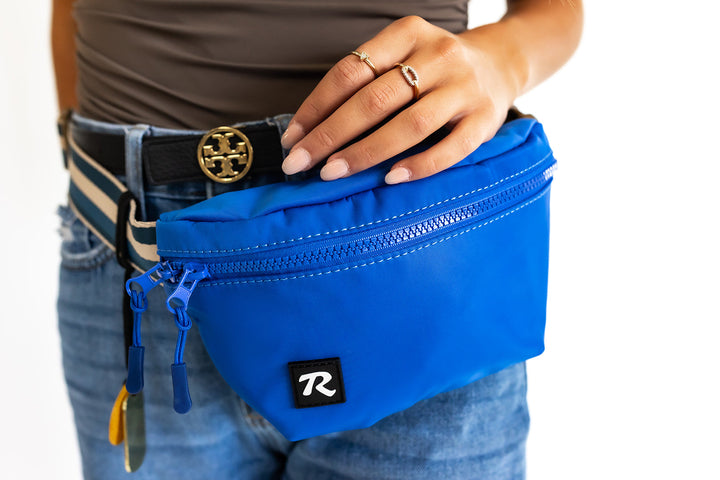 Trudy Belt Bag |  Royal Blue Nylon