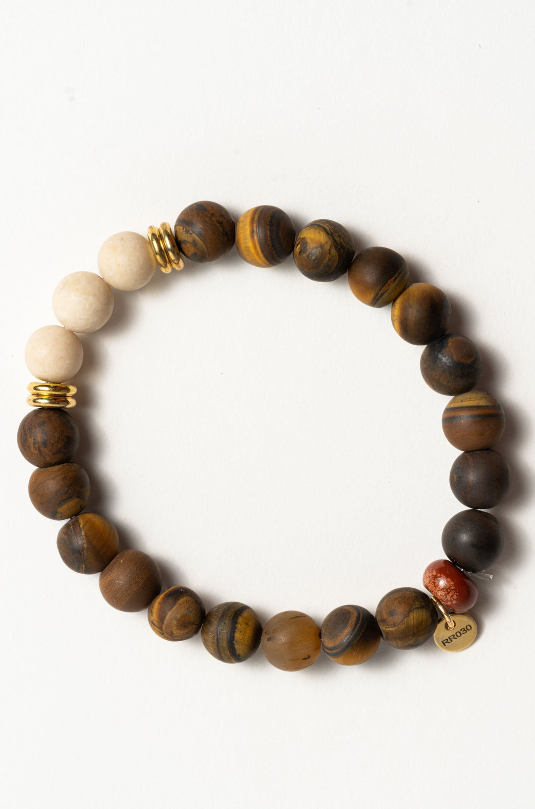 Riveter Made Bracelet | Protection (Tigers Eye)