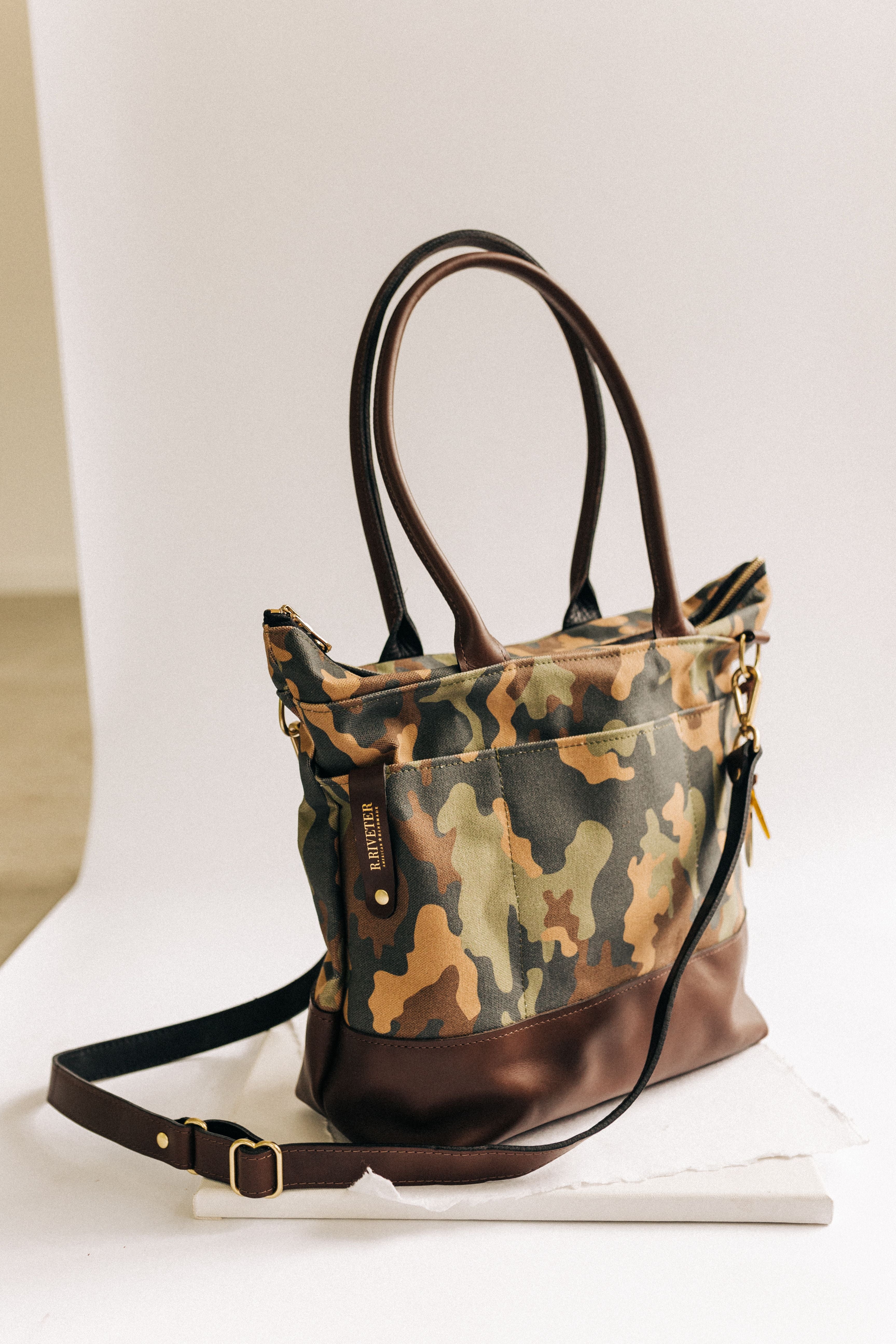 R riveter camo bag deals