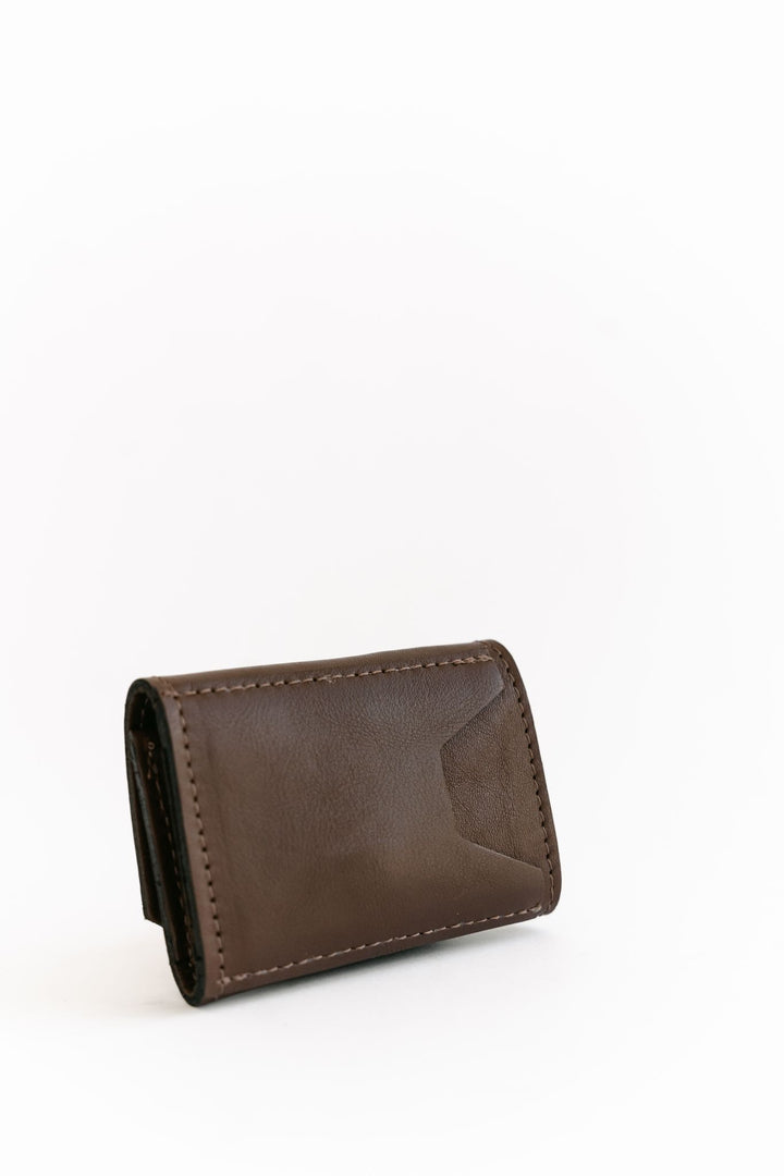 1973 Mini Wallet | Signature Brown Leather