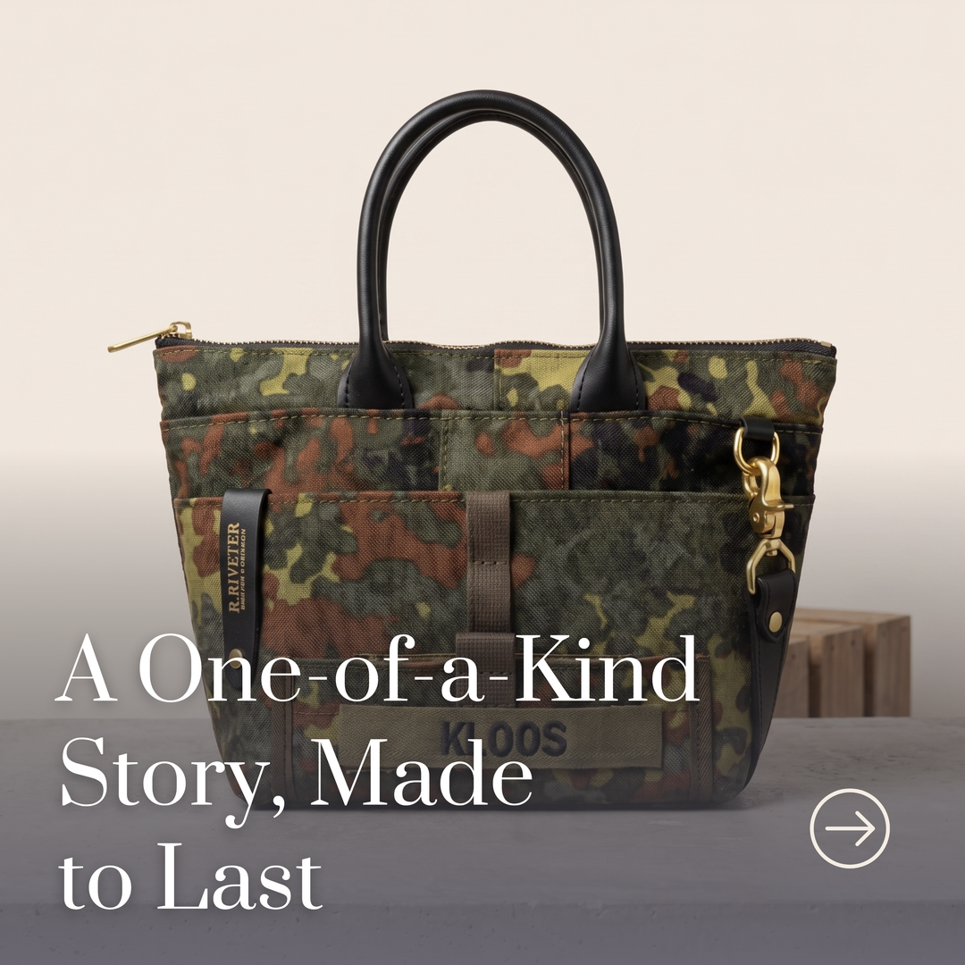 An Heirloom Story: Robin Kloos on Creating a One-of-a-Kind Bag with R. Riveter