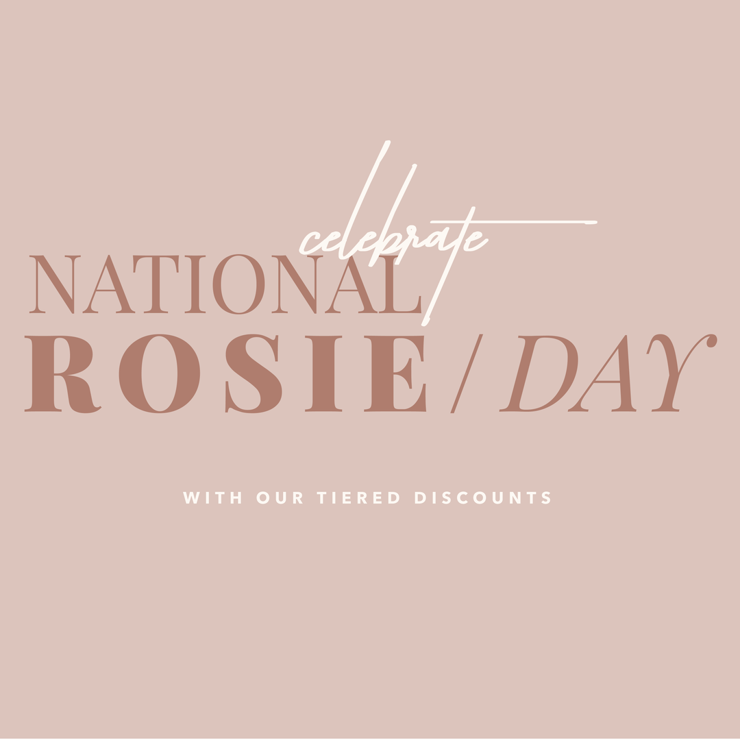 Join us for our biggest sale of the year as we celebrate Rosie the Riveter Day!