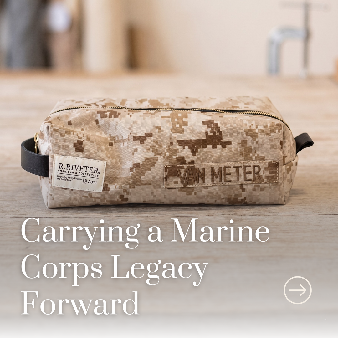 Paige Clarkson’s Heirloom Story: Transforming a Marine Corps Uniform Into a Meaningful Gift