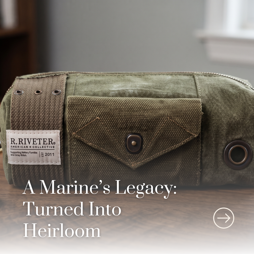 A Legacy Sewn: Turning Uniforms into Heirlooms with R. Riveter