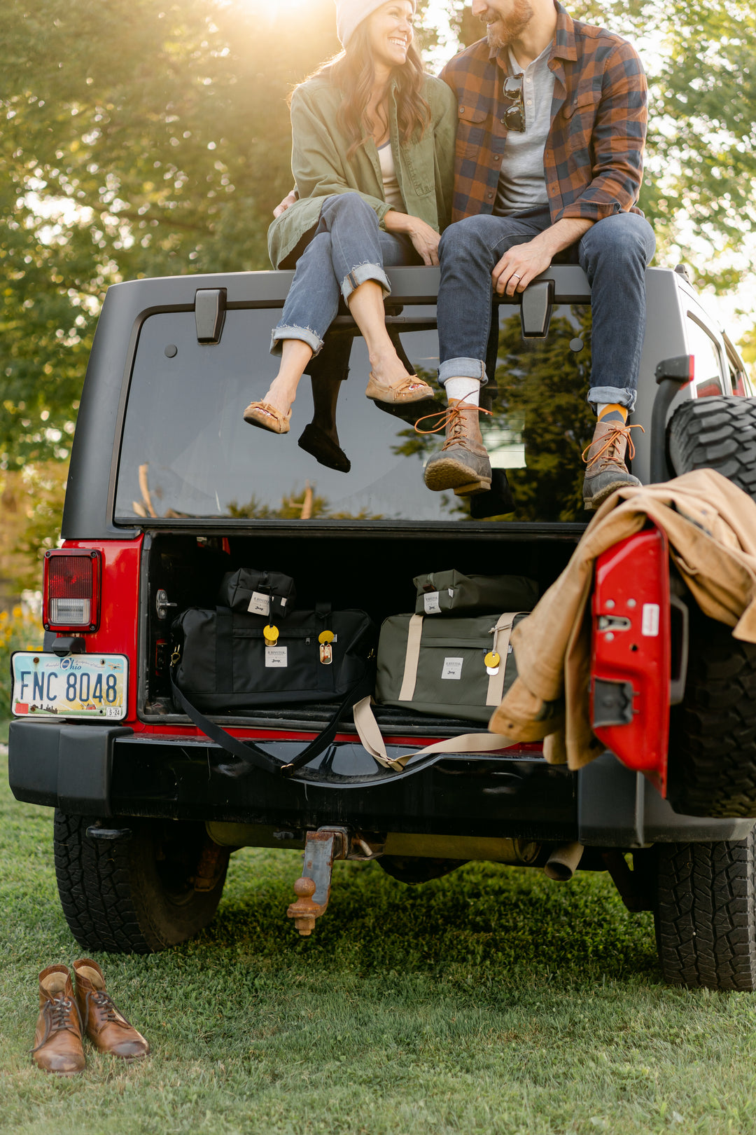 Jeep Travel Collaboration made in USA bags duffle
