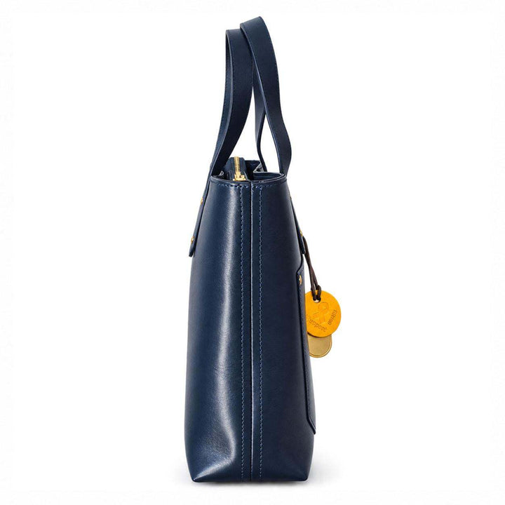 Marcy | Inkwell Blue Leather