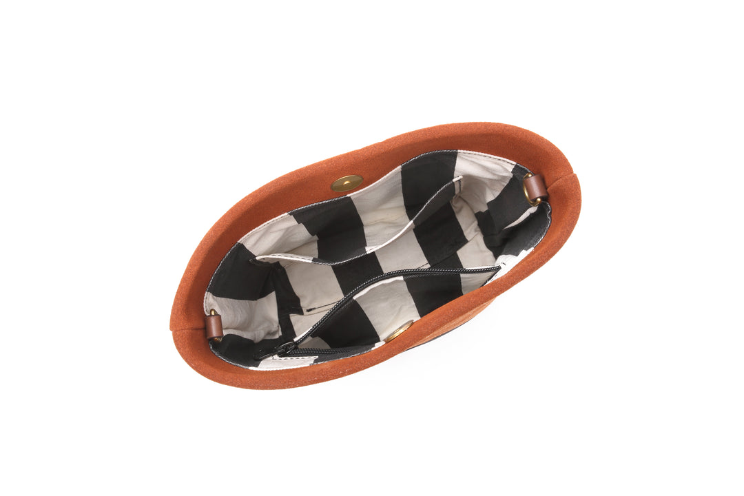 Betsy | Rust Suede + Brown (Pre-Order)