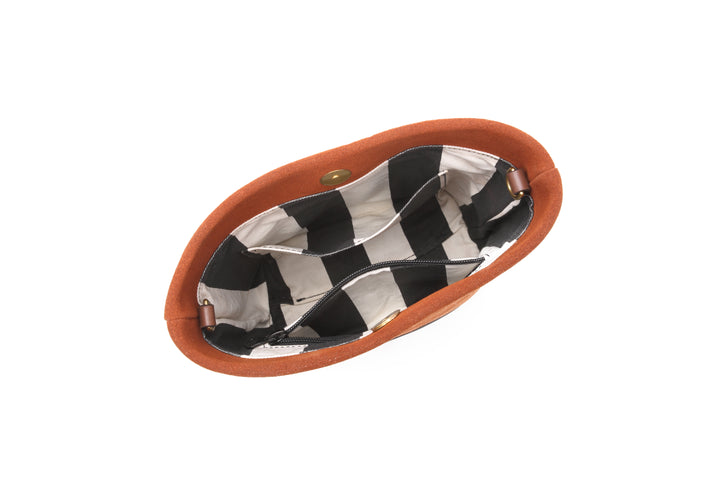 Betsy | Rust Suede + Brown (Pre-Order)