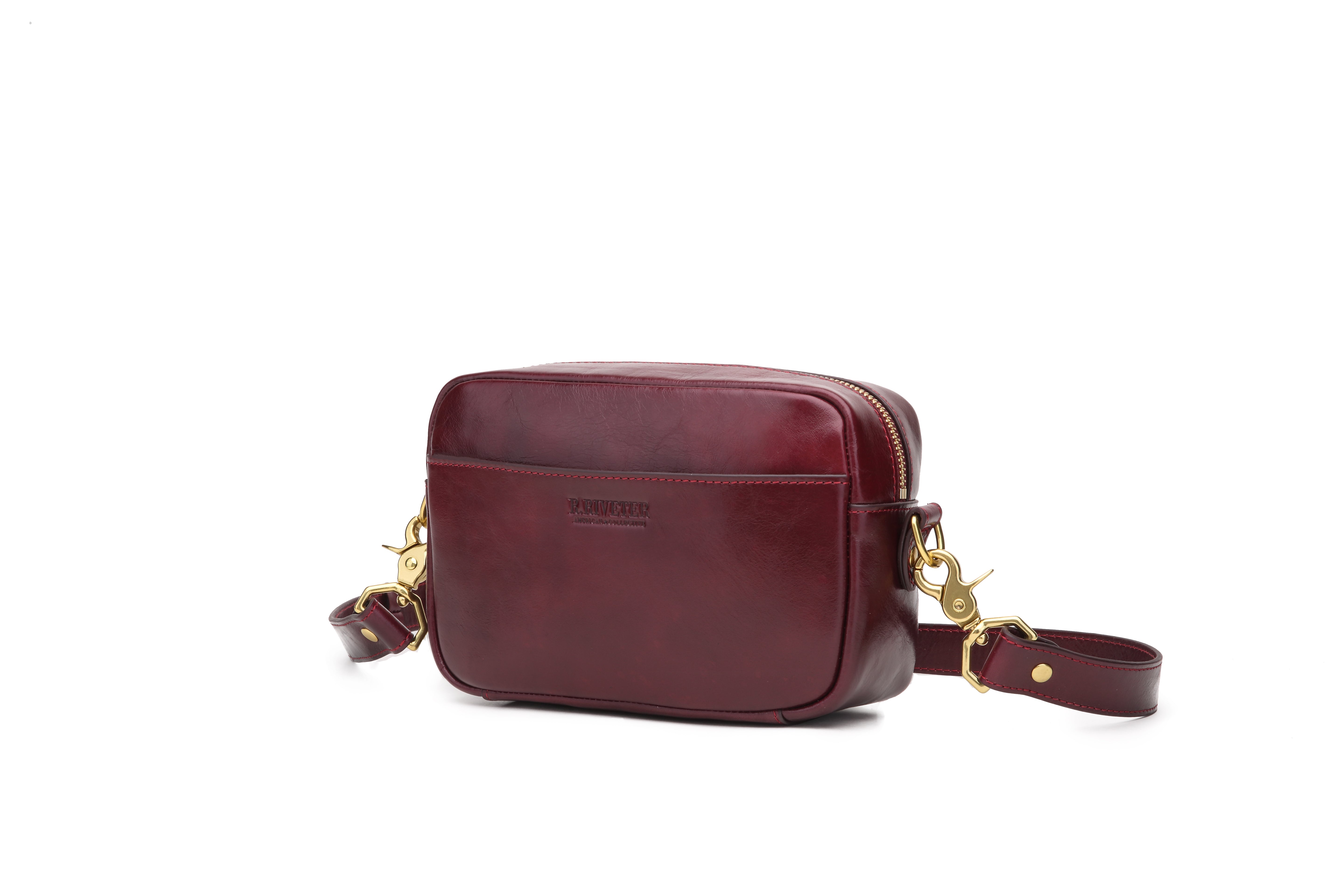 Jane Crossbody Bag | Cherry Leather – R. Riveter