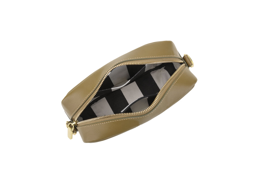 Jane Crossbody Bag | Fatigue Leather