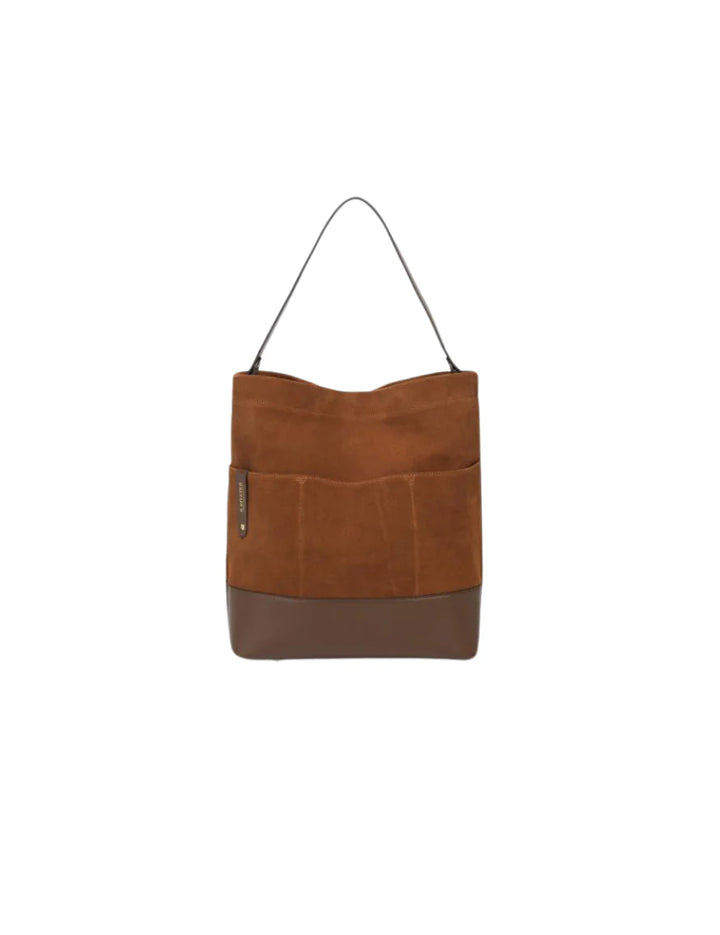 Doyle | Rust Suede + Saddle Brown