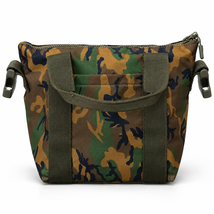 Mattie Tote | Field Woodland Camo Rugged Nylon