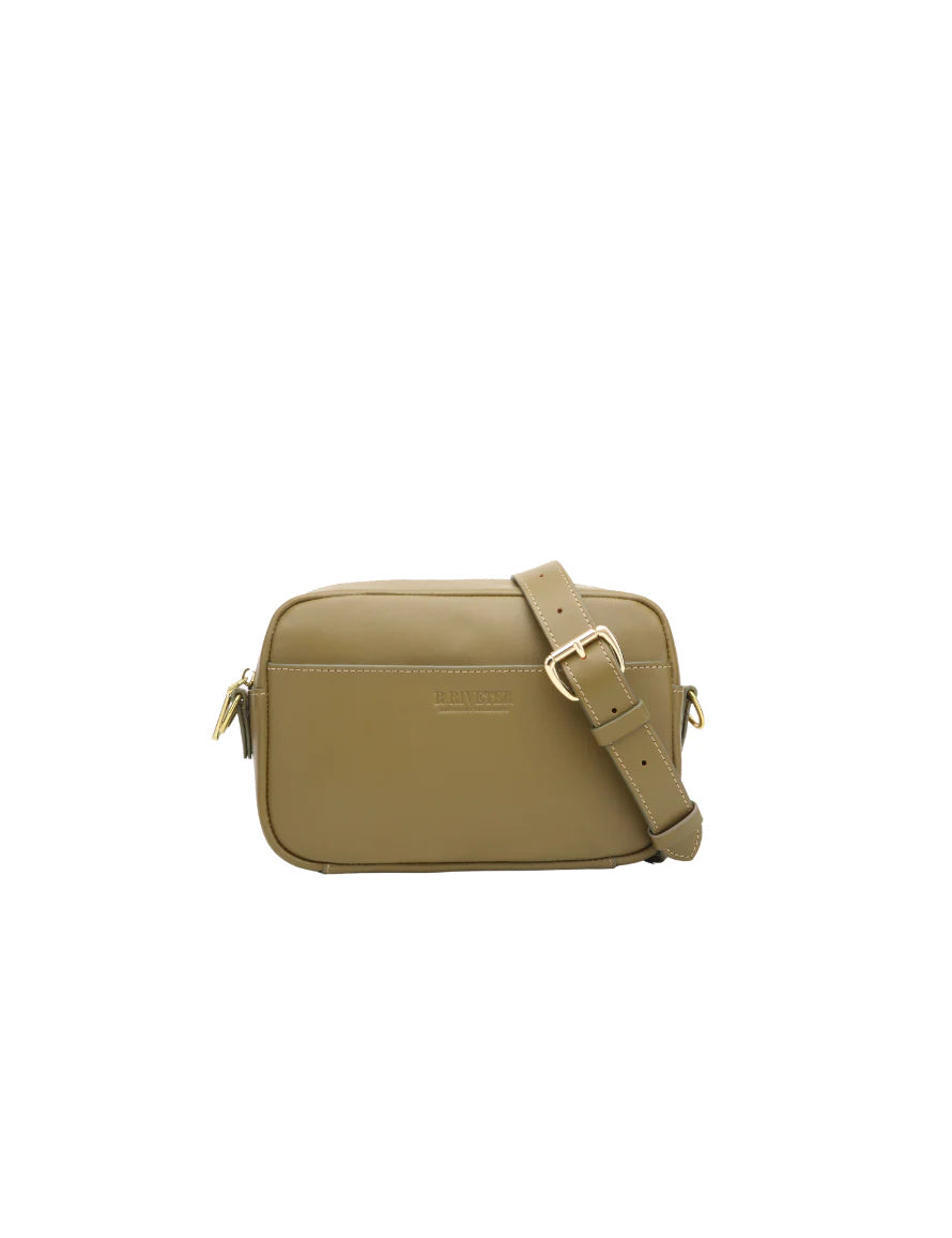 Jane Crossbody Bag | Fatigue Leather