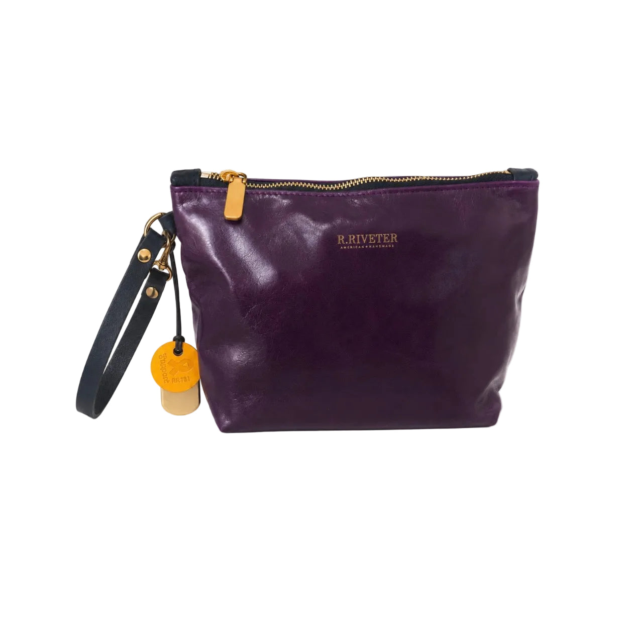 Naomi | Purple Heart Amethyst Leather – R. Riveter