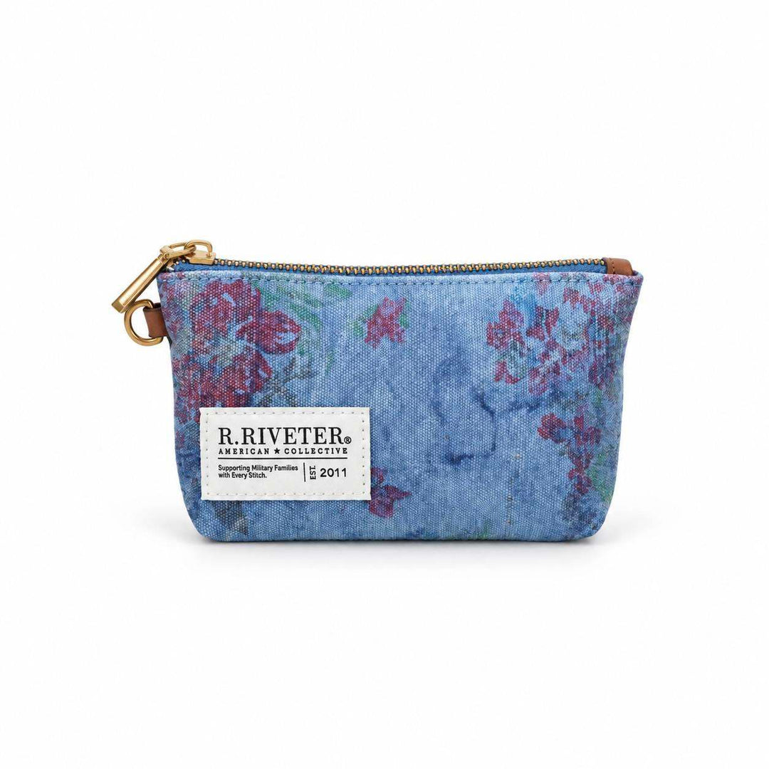 Lucy Mini Zipper Pouch | Blue Ridge Canvas