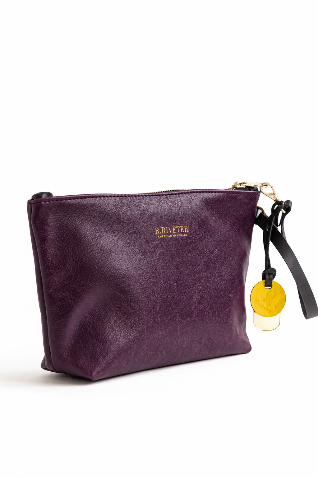 Naomi | Purple Heart Amethyst Leather