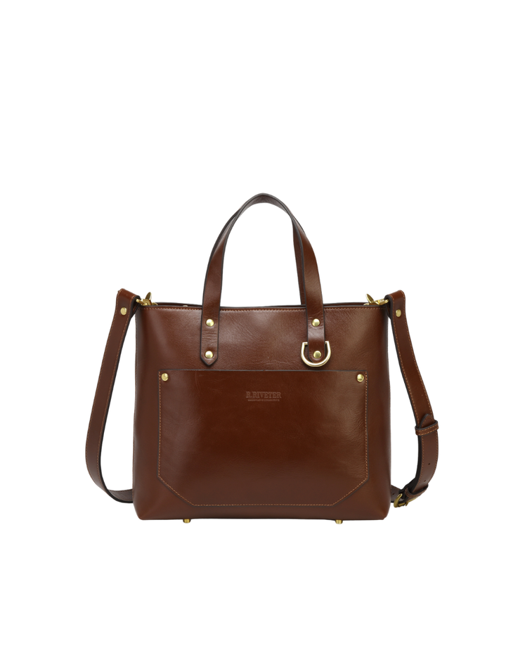 Marcy | Chocolate Brown Leather