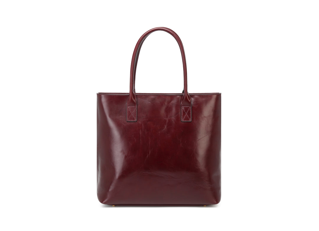 Eleanor Tote | Cherry Leather