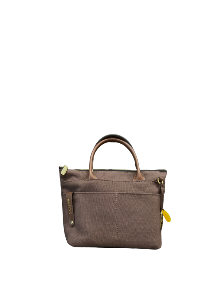 Dot | Umber Brown Canvas + Brown