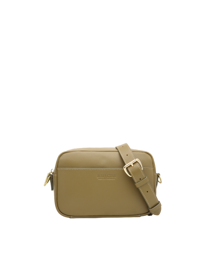 Jane Crossbody Bag | Fatigue Leather