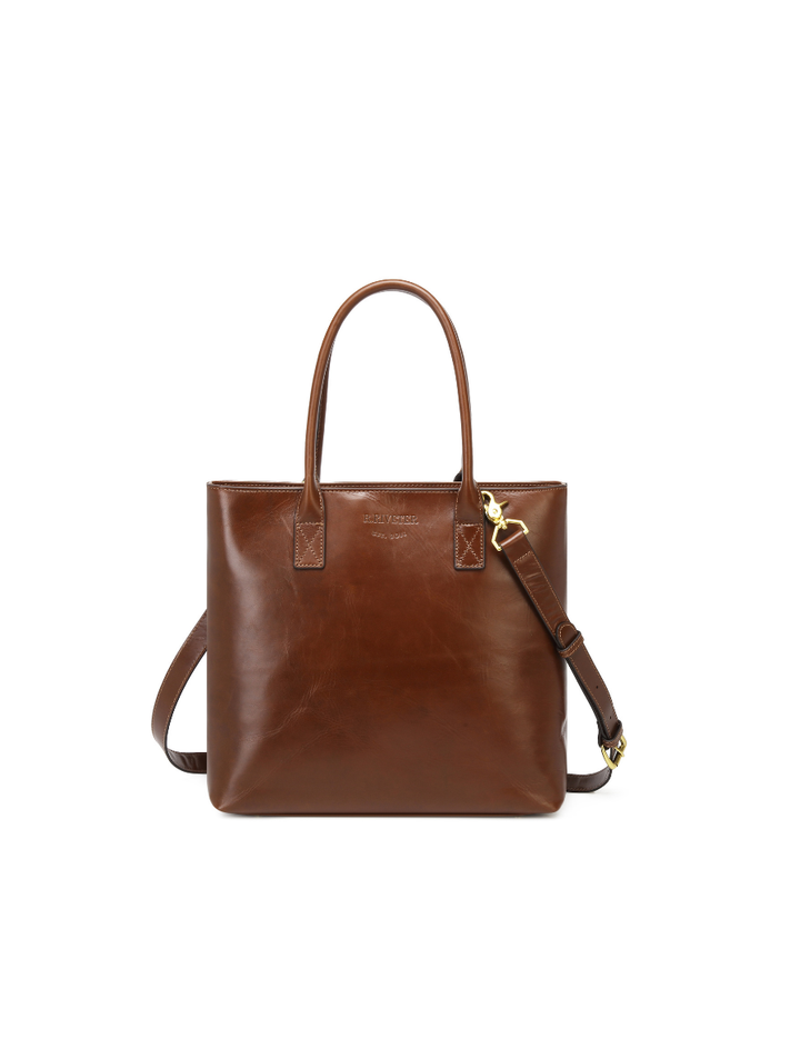 Eleanor Tote | Chocolate Leather