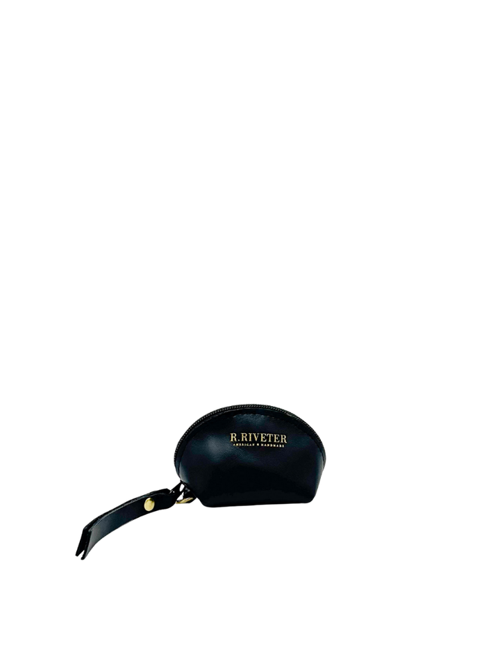 Clara Mini Pouch | Black Leather