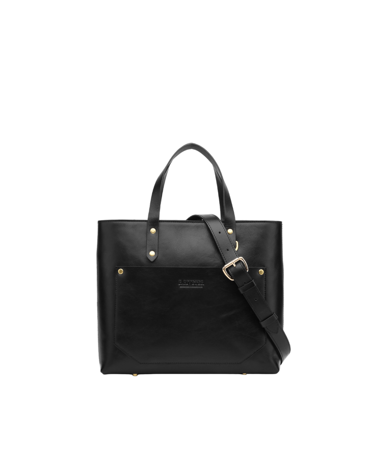 Marcy |  Matte Black Leather
