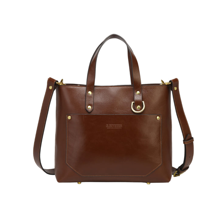 Marcy | Chocolate Brown Leather