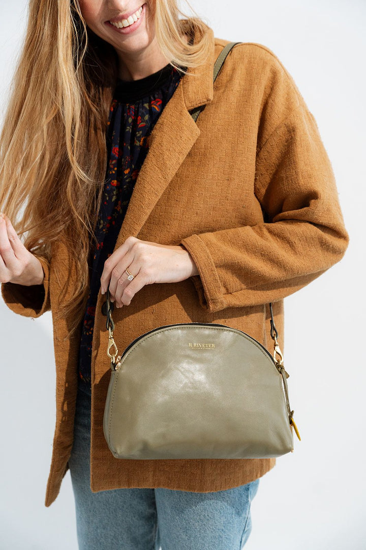 Hopper | Moss Leather