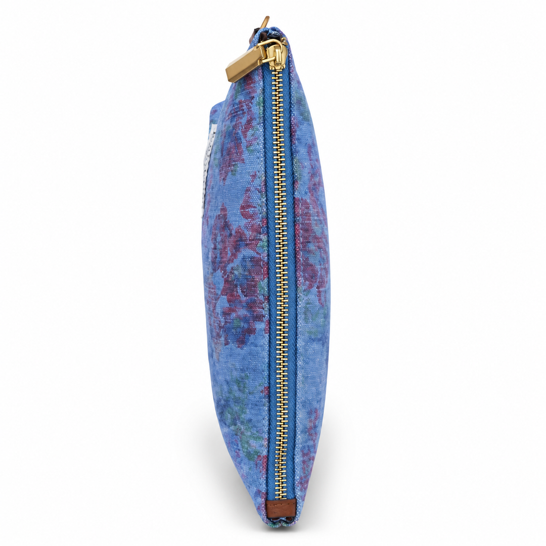 Lucy Large Zipper Pouch | Blue Ridge Canvas