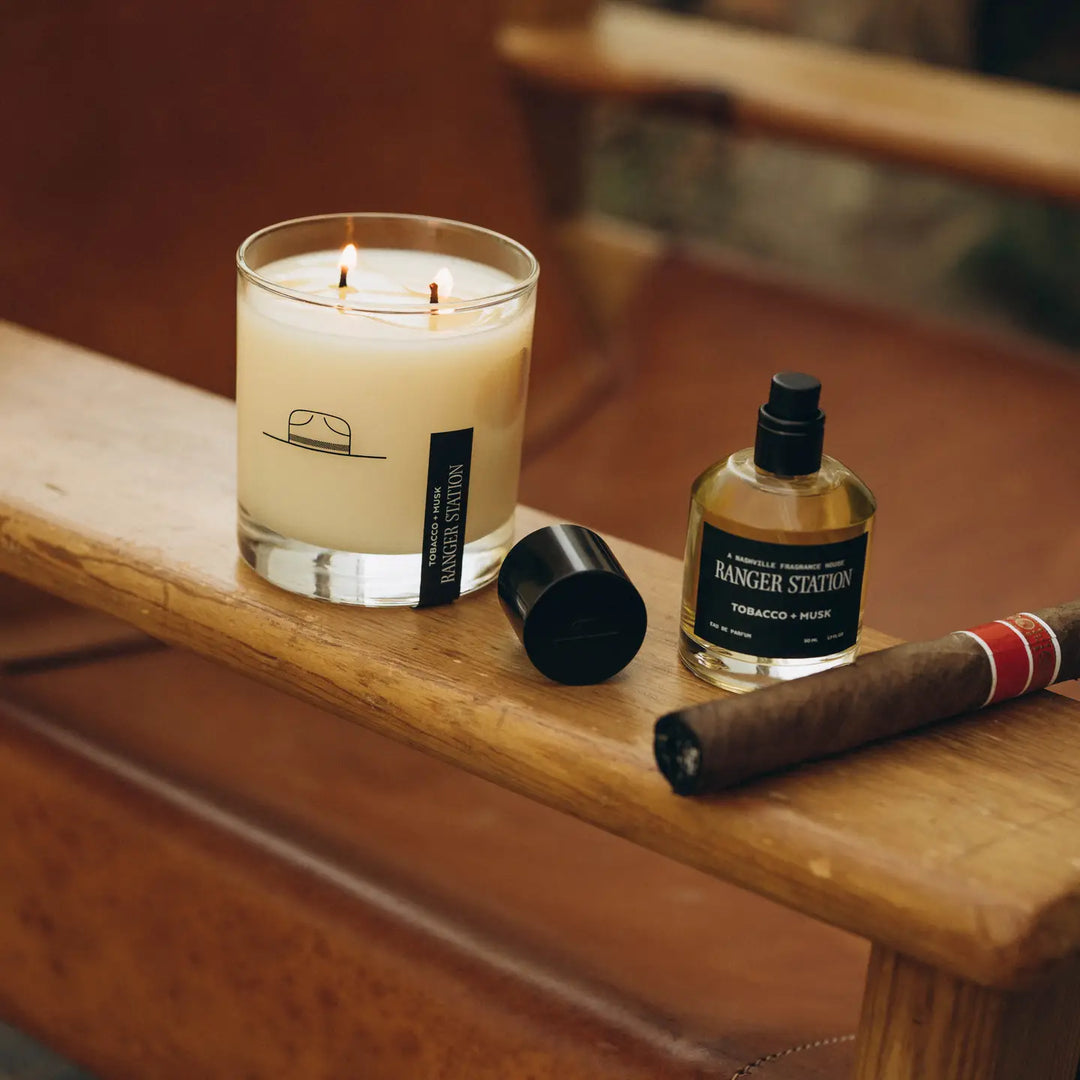 Ranger Station Candle | Tobac + Musk