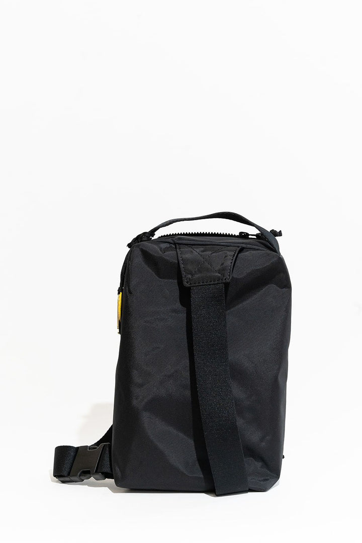 Mae | Black Nylon + Black Webbing