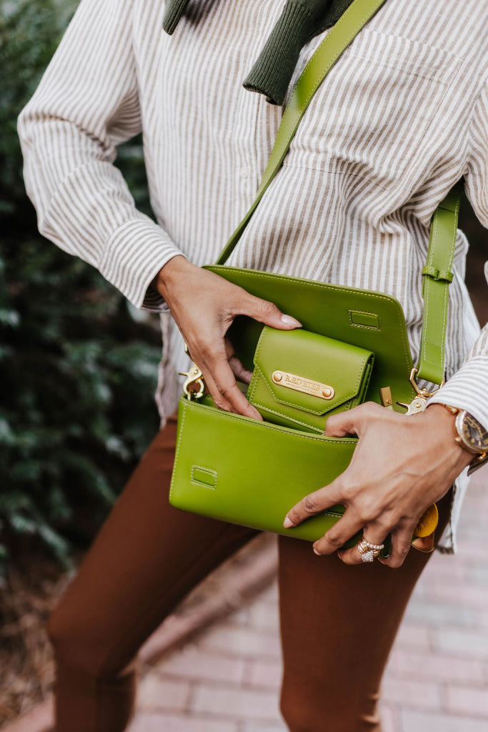 Hedy | Fern Leather