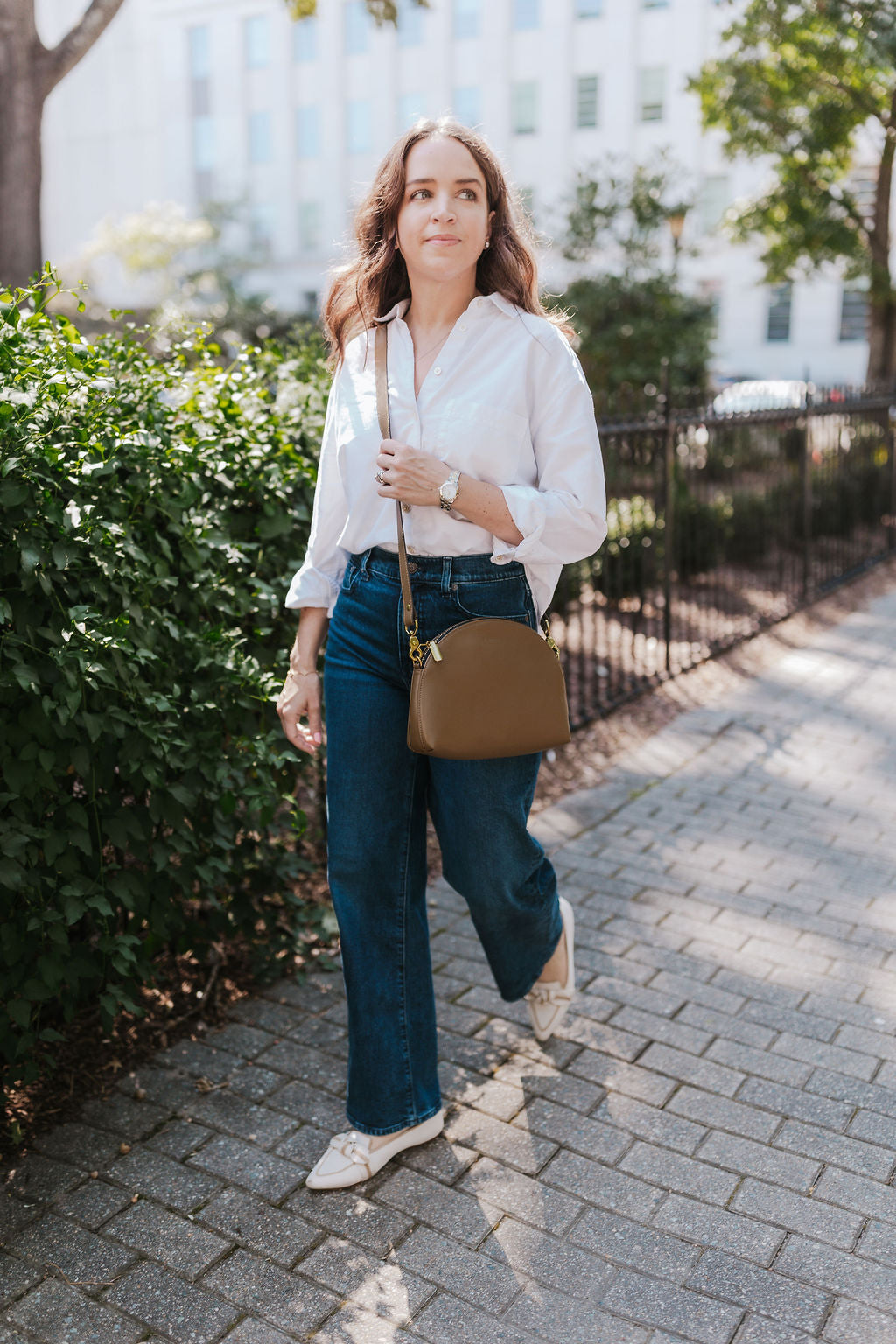 Hopper | Fatigue Leather Crossbody