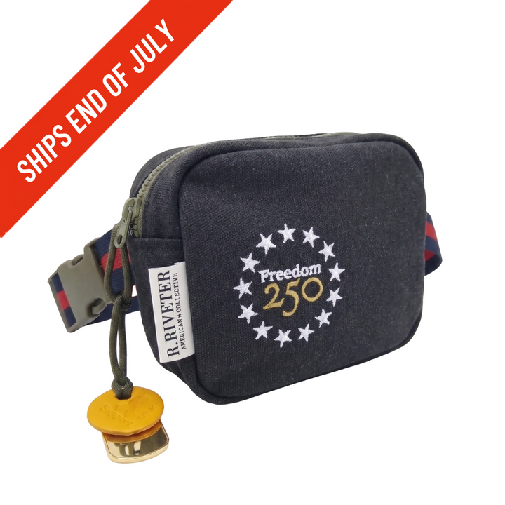 Augusta |Freedom 250 Black Washed Canvas-Ships End of July