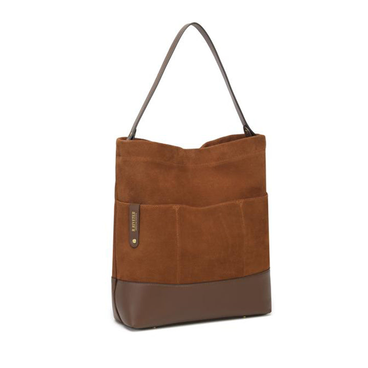 Doyle | Rust Suede + Saddle Brown