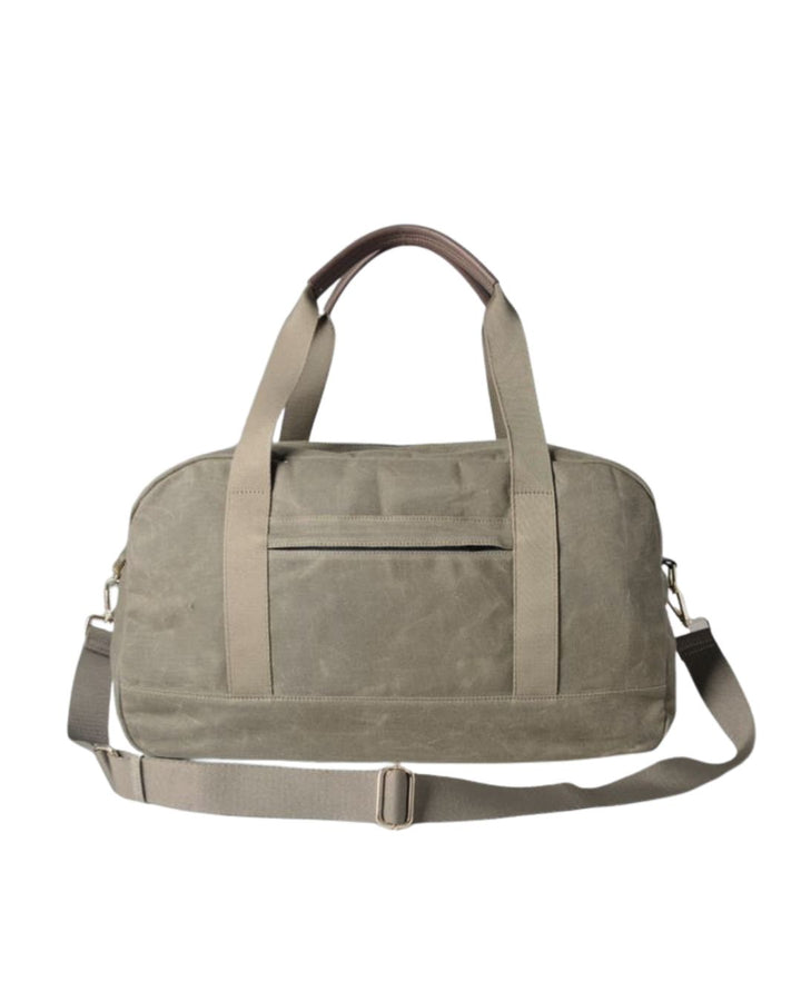 Nellie | Fatigue Waxed Canvas + Brown