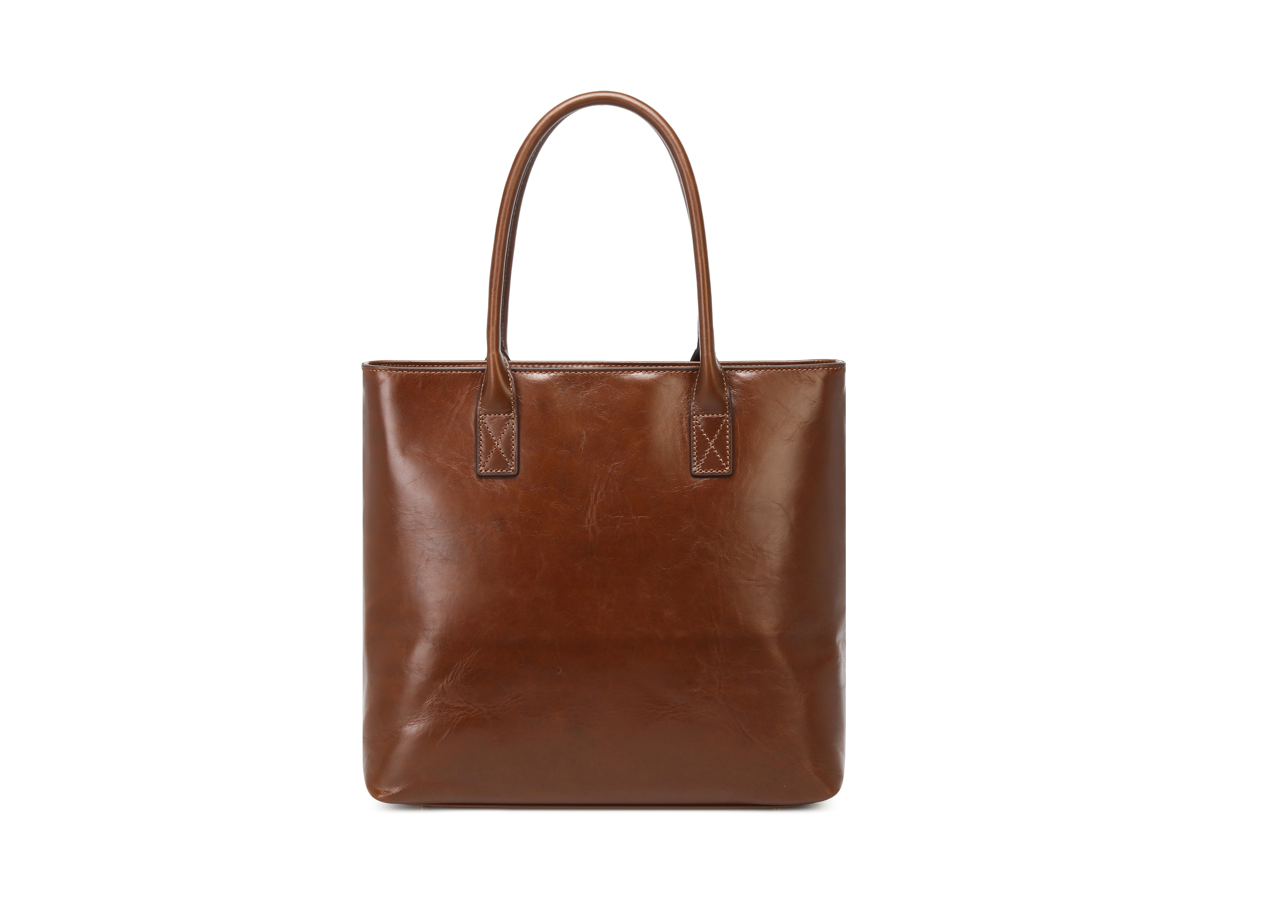 Eleanor Tote | Chocolate Leather – R. Riveter