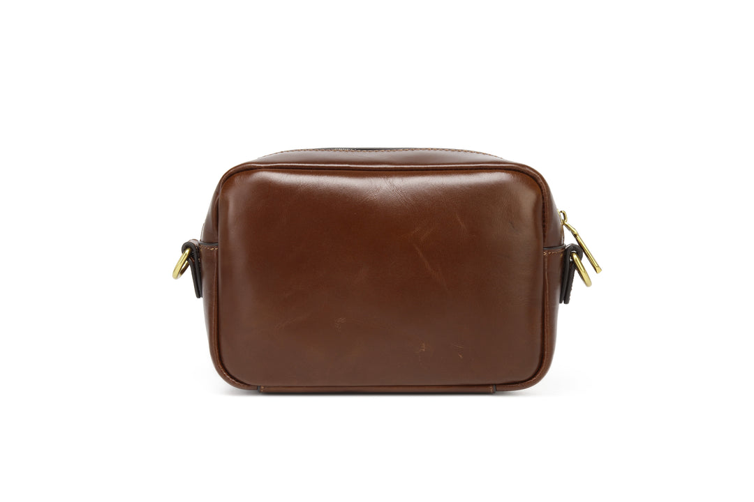 Jane Crossbody Bag | Brown Leather