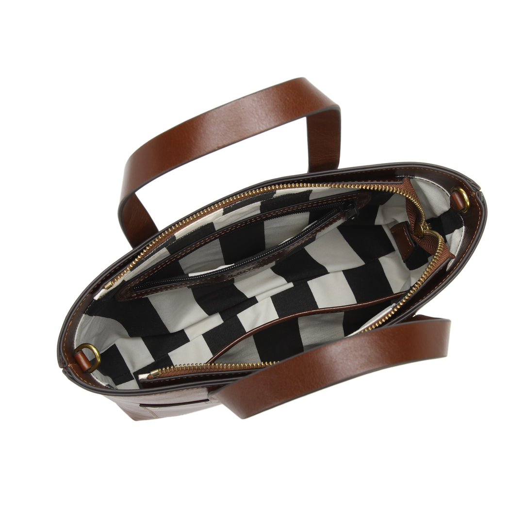 Marcy | Chocolate Brown Leather