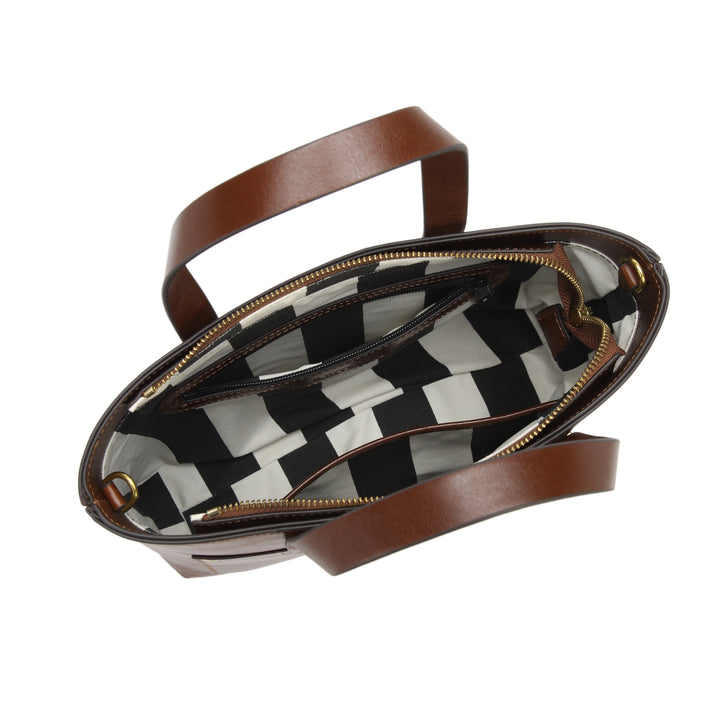 Marcy | Chocolate Brown Leather