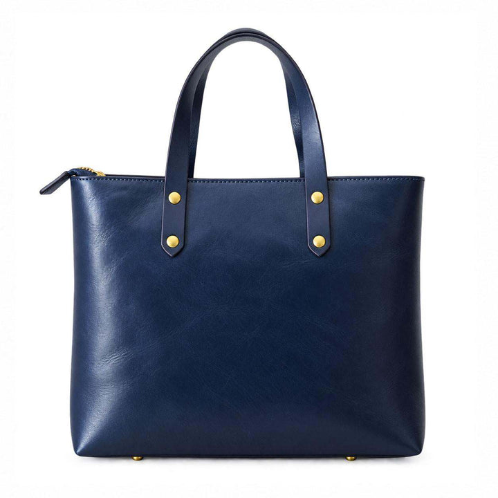 Marcy | Inkwell Blue Leather