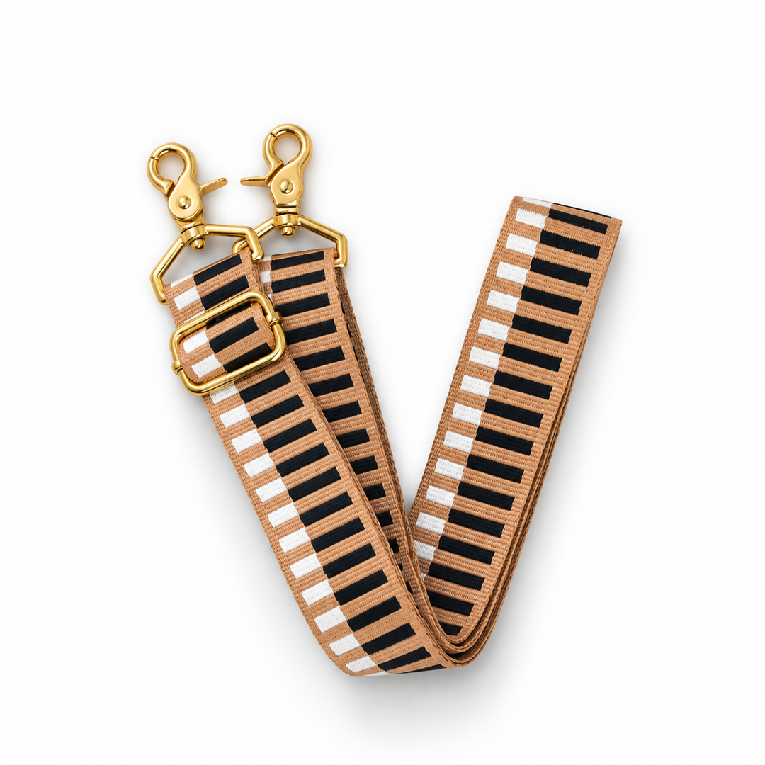 Guitar Strap | Geo Beige