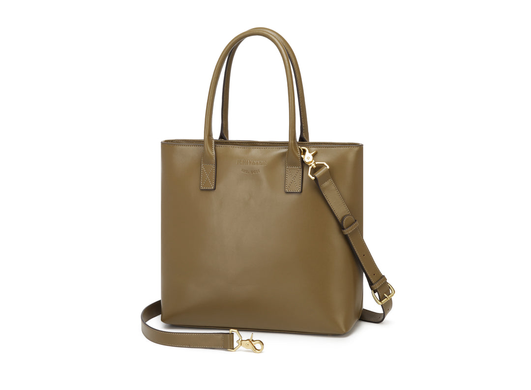 Eleanor Tote | Fatigue Leather