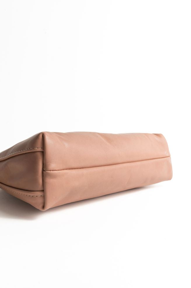 Hopper | Strawberry Beige Leather