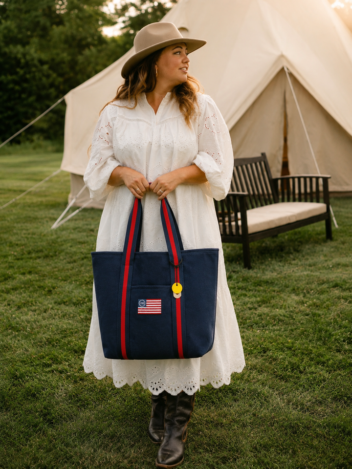 Margot |  Freedom 250 | Navy Canvas