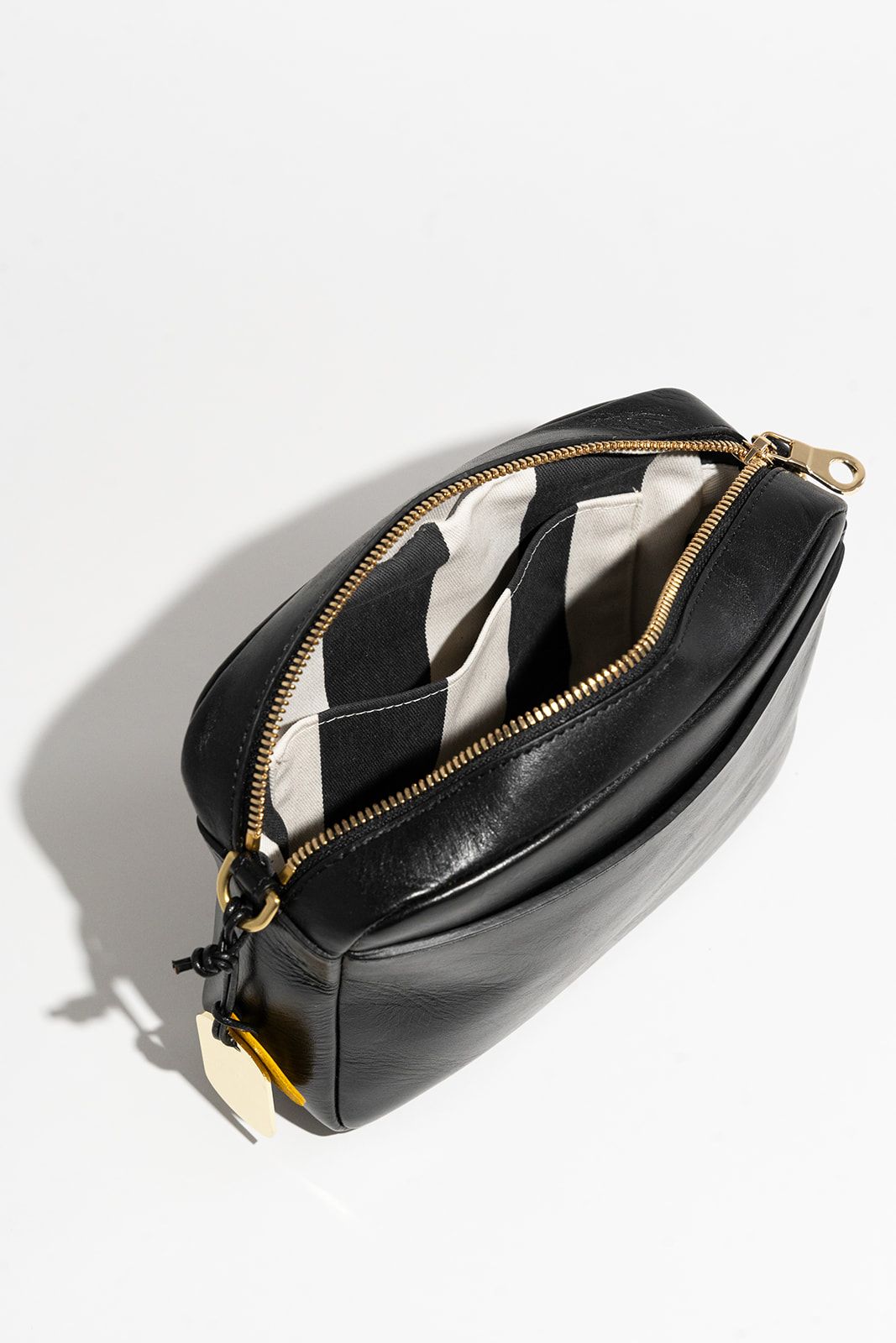 Jane Premium Black Leather Handbag R. Riveter