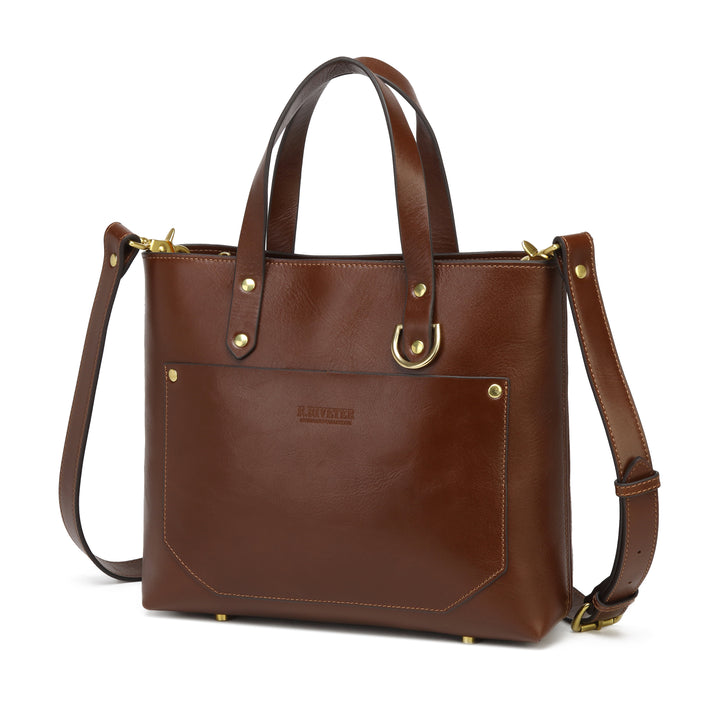 Marcy | Chocolate Brown Leather
