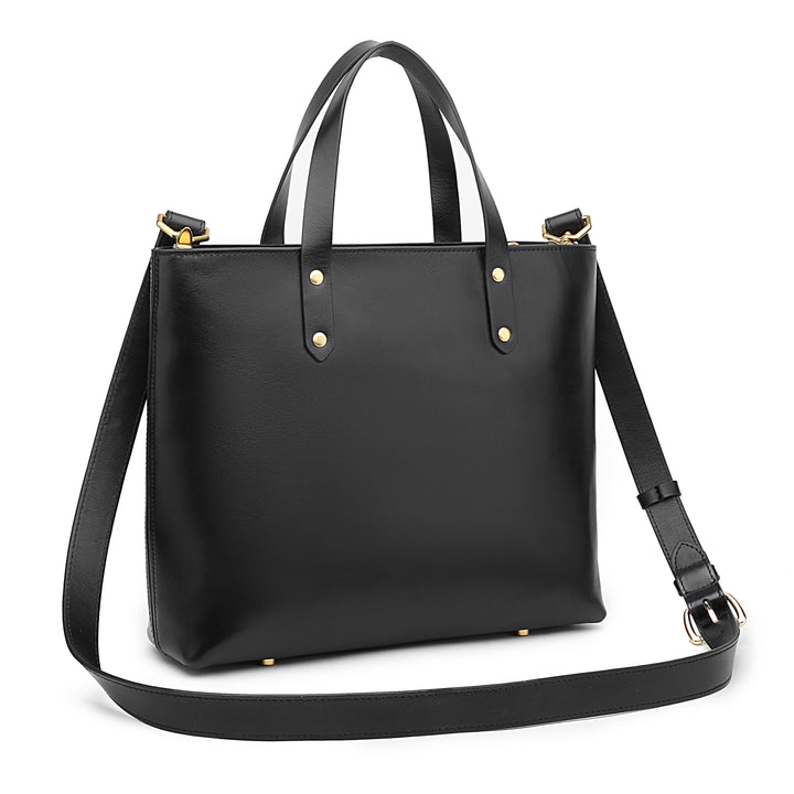 Marcy |  Matte Black Leather