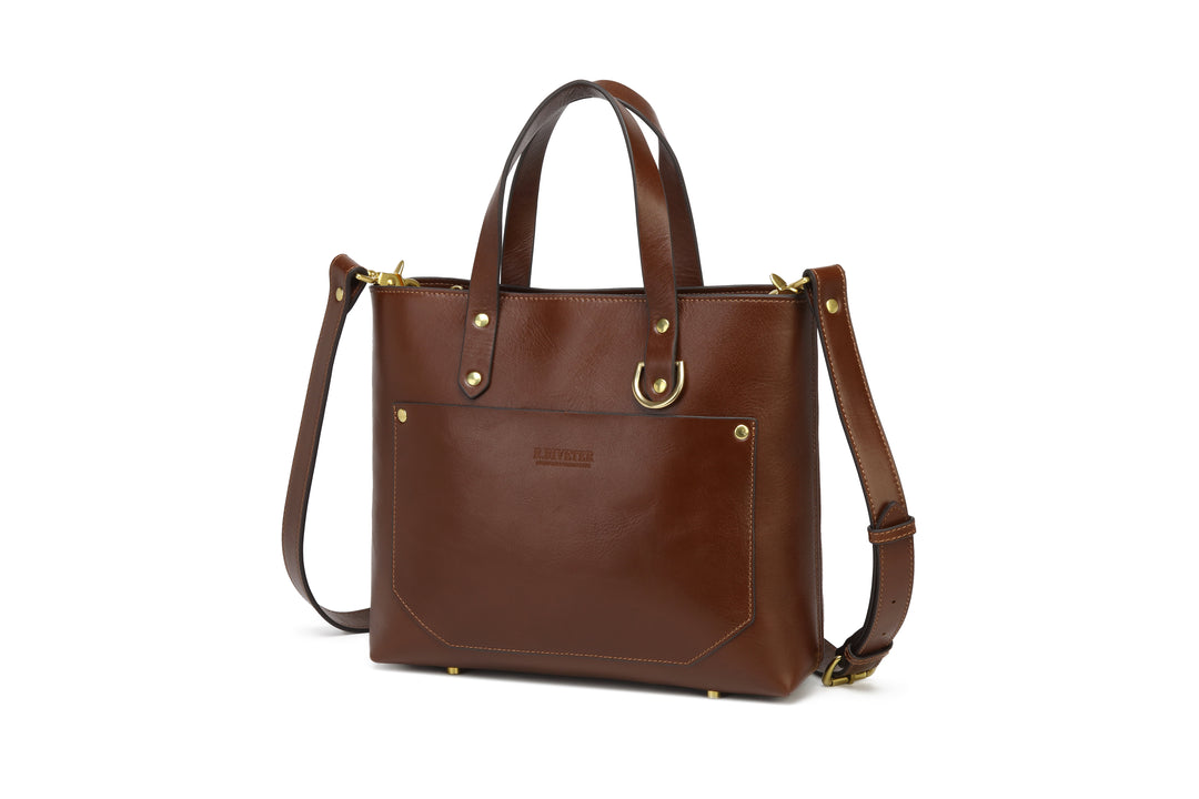 Marcy | Chocolate Brown Leather